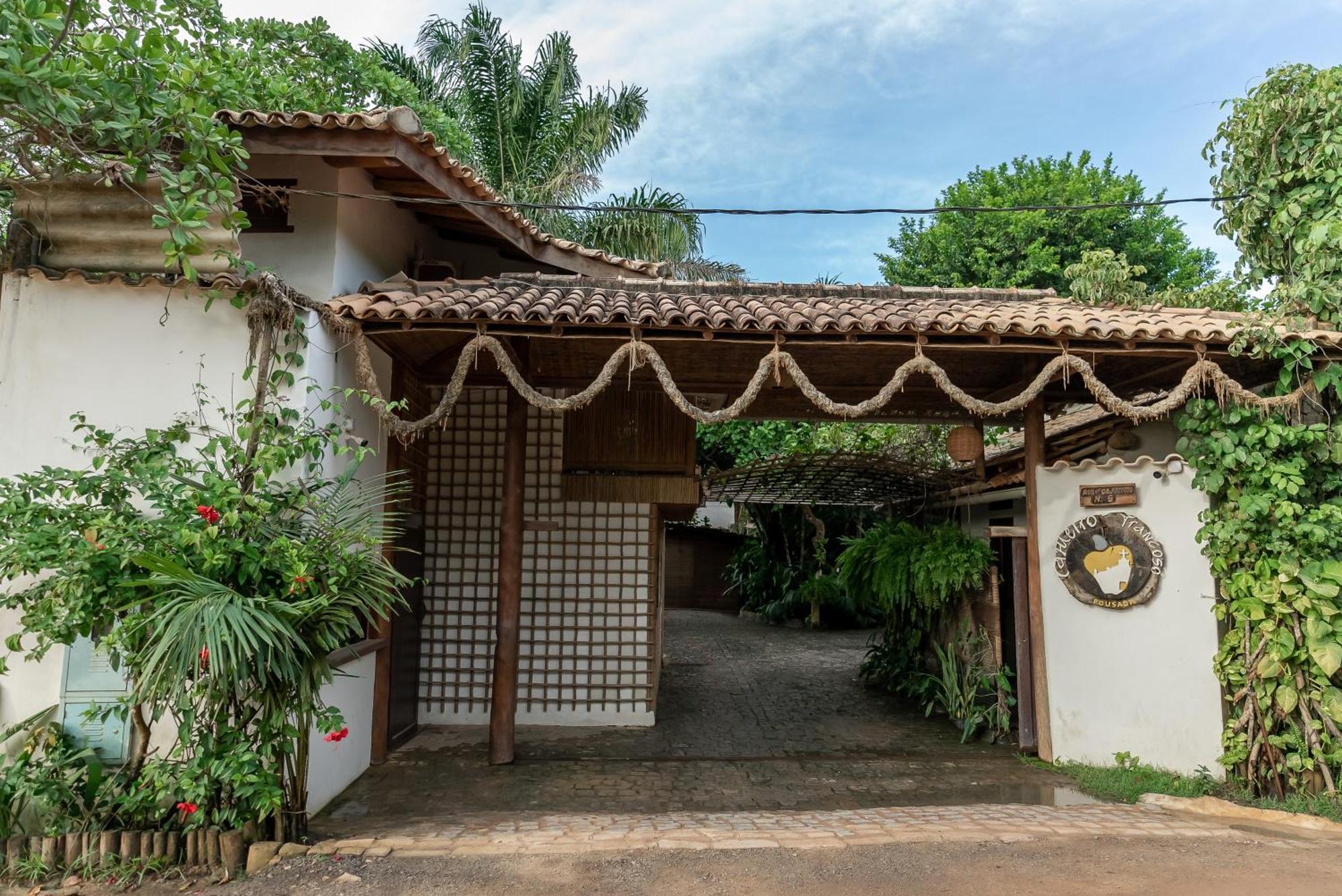 Pousada Cajueiro Trancoso Exterior foto