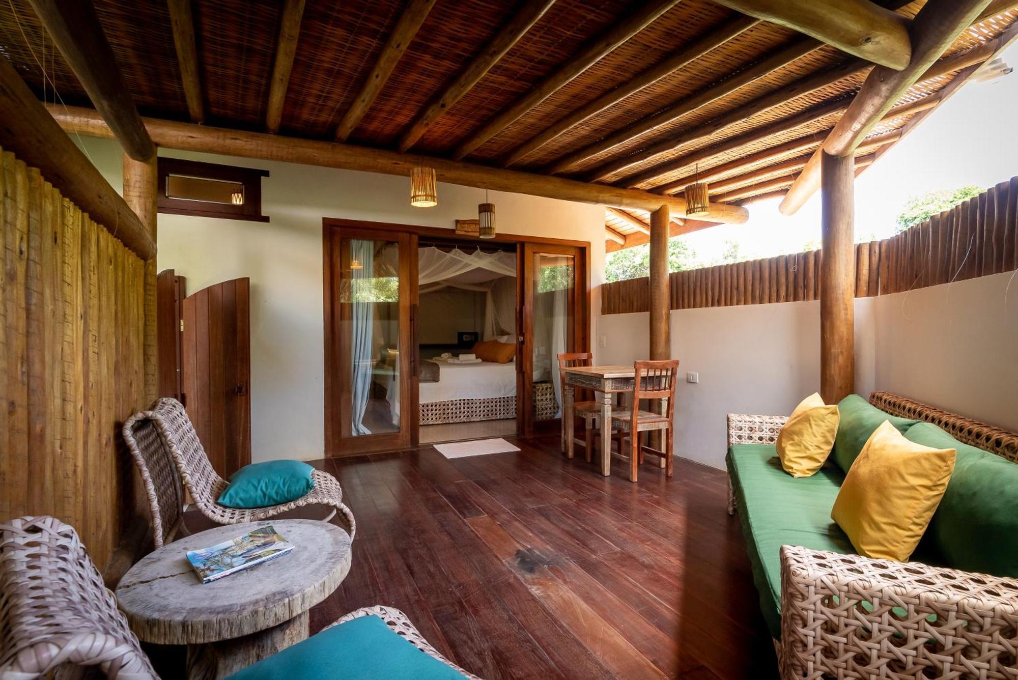 Pousada Cajueiro Trancoso Exterior foto